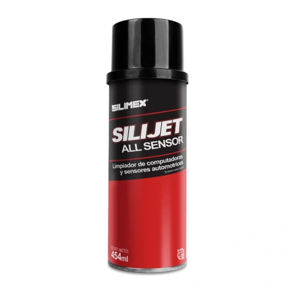 Aerosol SILIJET ALL SENSOR SILIMEX / Desengrasante Dieléctrico De Computadoras Y Sensores Automotrices / 454Ml - Image 1