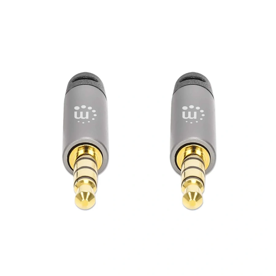 Cable Auxiliar De Audio Estéreo MANHATTAN / 5m / X2 Auxiliar 3.5 Mm