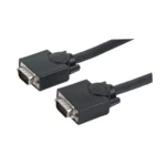 Cable De Video MANHATTAN 311731 / Cable SVGA HD15 Macho A HD15 Macho / 1.8M / Completamente Blindado Para Reducir La Interferencia EMI / Color Negro - Image 2