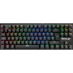 Teclado Mecánico OCELOT OK-TKL 2 / Alámbrico / USB / Switch Rojo / Formato TKL / Anti-Ghosting / RGB / Español / Color Negro
