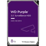 Disco Duro Para Vigilancia WESTERN DIGITAL WD PURPLE WD85PURZ / 8TB / 3.5" / SATA III 6 GB/S / 5640 RPM / 256MB Caché