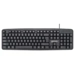 Kit De Teclado Y Mouse MANHATTAN 178464 / Membrana / Alámbrico / USB / 1000 DPI / 3 Botones / Sensor Óptico / Español / Negro - Image 3