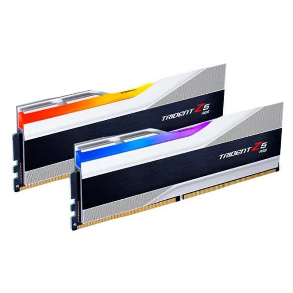 Kit De Memoria RAM G.SKILL TRIDENT Z5 RGB / 32 GB (2 x 16GB) / DIMM / DDR5 / 6000MHz / CL36 / 1.35V / XMP / Blanco - Image 3