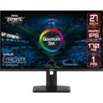 Monitor ESPORTS Gaming MSI G274QPF-QD / 27" / 2560 X 1440 WQHD / 170Hz / 1ms / USB-C, Dp, HDMI, 3.5mm / Panel IPS / FreeSync / Negro