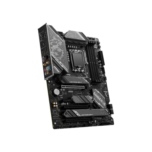 Tarjeta Madre MSI Z790 GAMING PLUS WIFI / Socket LGA1700 / 256GB X4 DDR5 7200Mhz / Hdmi, Dp / USB-A, USB-C, USB 2.0 / X4 M.2 PCIe 5.0 / ATX - Image 4