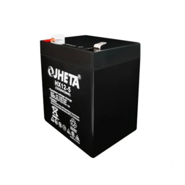 Batería De Reemplazo JHETA HX12-5 / Para No Break / 12V / 5AH / Fácilmente Recargable / Sin Mantenimiento / Negro - Image 2