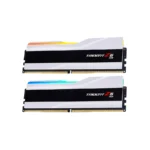 Kit De Memoria RAM G.SKILL TRIDENT Z5 RGB / 32 GB (2 x 16GB) / DIMM / DDR5 / 6400MHz / CL32 / 1.40V / XMP / Blanco