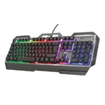 Teclado Gamer TRUST GXT 856 TORAC RGB / Membrana / Alámbrico / USB 2.0-Tipo A / Cable 1.8 M / Anti-Ghosting / Español / Negro - Image 3