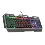 Teclado Gamer TRUST GXT 856 TORAC RGB / Membrana / Alámbrico / USB 2.0-Tipo A / Cable 1.8 M / Anti-Ghosting / Español / Negro - Image 2