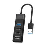 Hub ACTECK PORT X4 DH422 / 4 Puertos / USB 3.0, USB 2,0 / Alámbrico / 5GB / Color Negro