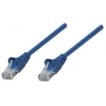 Cable Patch INTELLINET / Cat6 UTP / RJ-45 Macho - RJ-45 Macho / 2 Metros / 7FT / Azul