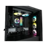 Enfriamiento Liquido AIO CORSAIR H100 RGB / 240MM / 1500 RPM / 47.73 CFM / 28 dBA / Intel-AMD / Negro - Image 4