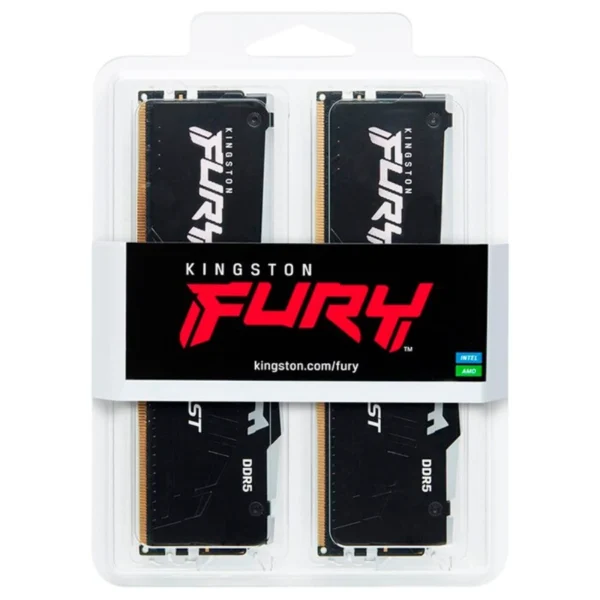 Kit De Memoria RAM KINGSTON FURY BEAST RGB / 64GB (2X32GB) / DDR5 5600Hz / CL36 / 1.25V / Negro - Image 6