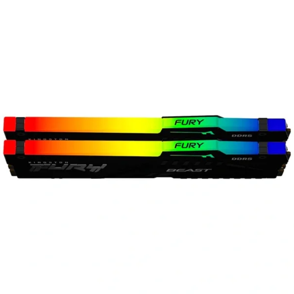 Kit De Memoria RAM KINGSTON FURY BEAST RGB / 64GB (2X32GB) / DDR5 5600Hz / CL36 / 1.25V / Negro - Image 4