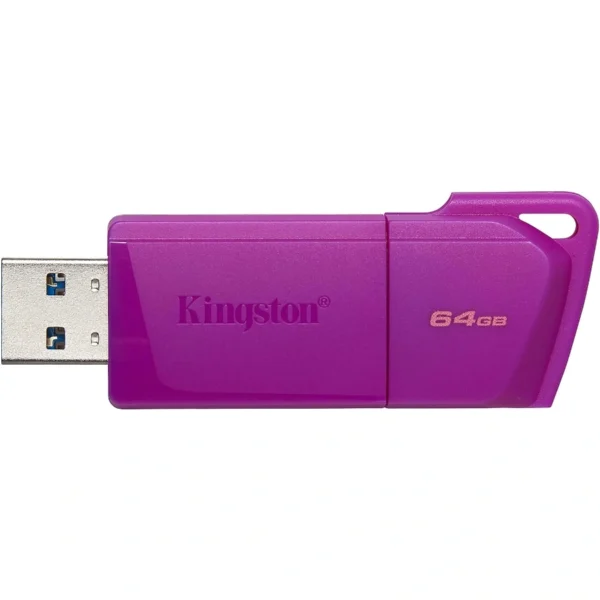 Memoria USB KINGSTON DATA TRAVELER EXODIA M / 64GB / USB 3.2 / Tapa Deslizante / Purpura - Image 2