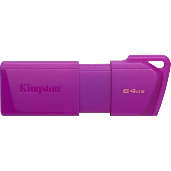 Memoria USB KINGSTON DATA TRAVELER EXODIA M / 64GB / USB 3.2 / Tapa Deslizante / Purpura - Image 1