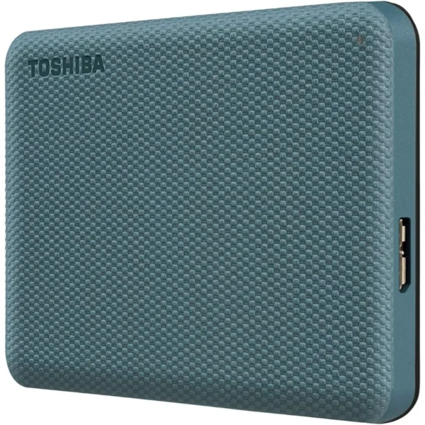 Disco Duro Externo TOSHIBA CANVIO ADVANCE / 2TB / Portátil / 2.5" / USB 3.0, 2.0 / 5 Gb/s / Verde - Image 2