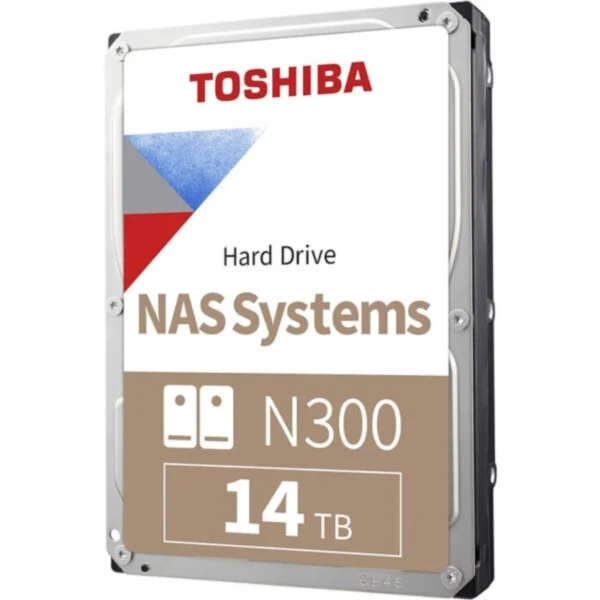 Disco Duro TOSHIBA N300 NAS / 14TB / 3.5” / SATA 6 GB/s / 7200 RPM / 512 MB Caché - Image 1