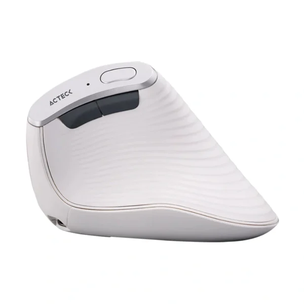 Mouse Ergonómico Profesional ACTECK VIRTUOS FITT PRO MI770 / 2400 Dpi Ajustables / 8 Botones / Inalámbrico / USB-C / Para Oficina / Multidispositivo / Sensor Sigma / Color Blanco - Image 3