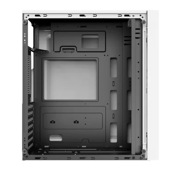 Gabinete ACTECK DRACO GM450 / Media Torre / ATX / Fuente De Poder Integrada 500W / Ventana Lateral De Cristal Templado / USB 2.0, 3.5Mm / Blanco - Image 5