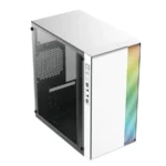 Gabinete ACTECK FUSION II GI440 / Mini Torre / Micro-ATX / Fuente De Poder Incluida 500W / Ventana Lateral De Acrílico / USB 2.0, USB 3.0, 3.5Mm / Color Blanco - Image 2