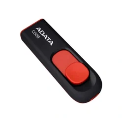 Memoria USB ADATA C008 / 16GB / Tipo A 2.0 / Negro-Rojo