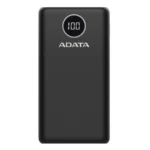 PowerBank ADATA P20000QCD / 20000 MAH / Carga Rápida / Diseño Compacto / Negro