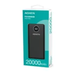 PowerBank ADATA P20000QCD / 20000 MAH / Carga Rápida / Diseño Compacto / Negro - Image 5
