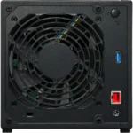 Asustor DRIVESTOR 4 NAS / 4 Bahías 3.5" / 72TB / Quad Core Realtek RTD1296 1.40GHz / 1GB RAM DDR4 / 4K / USB 3.2 / Lectura 214MB/s / Escritura 266MB/s / Negro - Image 5