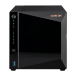 Asustor DRIVESTOR 4 Pro Gen2 NAS / 4 Bahías 3.5"/2.5" / 64TB / Realtek RTD1619B 1.7GHz / 2GB RAM DDR4 / USB 3.2 / Lectura 283MB/s / Escritura 280MB/s / Negro