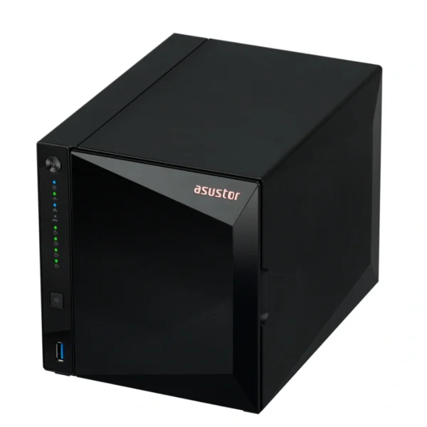 Asustor DRIVESTOR 4 Pro Gen2 NAS / 4 Bahías 3.5"/2.5" / 64TB / Realtek RTD1619B 1.7GHz / 2GB RAM DDR4 / USB 3.2 / Lectura 283MB/s / Escritura 280MB/s / Negro - Image 4