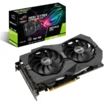 Tarjeta De Video ASUS ROG STRIX GeForce GTX 1650 SUPER / 4GB GDDR6 / 128 Bit / Núcleos CUDA 1280 / X2 HDMI, X2 DP / PCI Express 3.0 / X1 6Pin