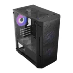 Gabinete BALAM RUSH ARTIC GI725 / Micro ATX, Mini ITX / Cristal Templado / 3 Ventiladores Incluidos RGB / USB 2.0, 3.0 / Color Negro - Image 2
