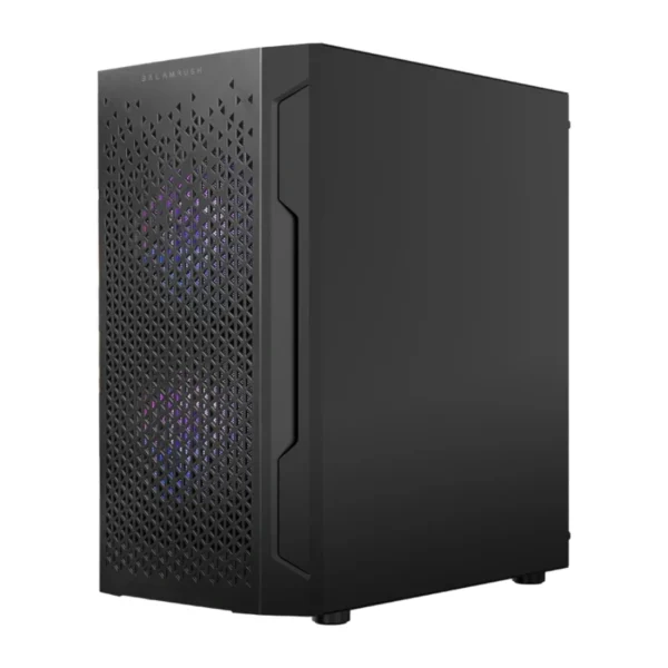 Gabinete BALAM RUSH ARTIC GI725 / Micro ATX, Mini ITX / Cristal Templado / 3 Ventiladores Incluidos RGB / USB 2.0, 3.0 / Color Negro - Image 4
