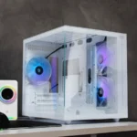 Gabinete BALAM RUSH TANK PRO EVO GM955 / Micro ATX, Mini ITX / Cristal Templado / 3 Ventiladores Incluidos ARGB / USB 2.0, 3.0, Tipo C, 3.5mm / Blanco - Image 4