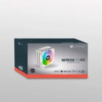 Disipador BALAM RUSH NITROX NX60 / 1 Ventilador 120MM / AMD, Intel / 600-1800RPM / 73.6 CFM / 33.8 dBA / 4 Pin, 3Pin 5V ARGB / Blanco - Image 8