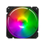 Ventilador BALAM RUSH EOLOX BLAZE EX70 / 120MM / RGB / 1200 RPM / 30.71 CFM / 22.1 dBA / 4Pin 12V, 3Pin 5V / Negro