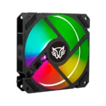 Ventilador BALAM RUSH EOLOX BLAZE EX70 / 120MM / RGB / 1200 RPM / 30.71 CFM / 22.1 dBA / 4Pin 12V, 3Pin 5V / Negro - Image 3