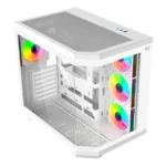 Gabinete Gamer BALAM RUSH TANK MASTER 9600TB / Media Torre / ATX, Micro ATX, ITX / Cristal Templado / Ventana Sin Bordes / 4 Ventiladores ARGB Incluidos / USB 3.1, USB 3.0, USB 2.0 / Blanco - Image 2