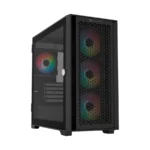 Gabinete Gamer BALAM RUSH CARBONO TWIN MATE 8000 / Media Torre / Micro-ATX, Mini ITX / Cristal Templado / 4 Ventiladores ARGB Incluidos / USB 3.1, USB 3.0, USB 2.0, Tipo C, 30.5mm / Negro - Image 2