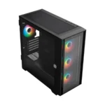 Gabinete Gamer BALAM RUSH CARBONO TWIN MATE 8000 / Media Torre / Micro-ATX, Mini ITX / Cristal Templado / 4 Ventiladores ARGB Incluidos / USB 3.1, USB 3.0, USB 2.0, Tipo C, 30.5mm / Negro - Image 5