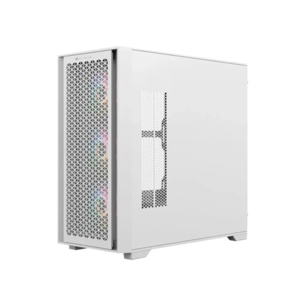 Gabinete Gamer BALAM RUSH CARBONO TWIN MATE 8000 / Media Torre / Micro-ATX, Mini ITX / Cristal Templado / 4 Ventiladores ARGB Incluidos / USB 3.1, USB 3.0, USB 2.0, Tipo C, 30.5mm / Blanco - Image 2