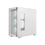 Gabinete Gamer BALAM RUSH CARBONO TWIN MATE 8000 / Media Torre / Micro-ATX, Mini ITX / Cristal Templado / 4 Ventiladores ARGB Incluidos / USB 3.1, USB 3.0, USB 2.0, Tipo C, 30.5mm / Blanco - Image 3