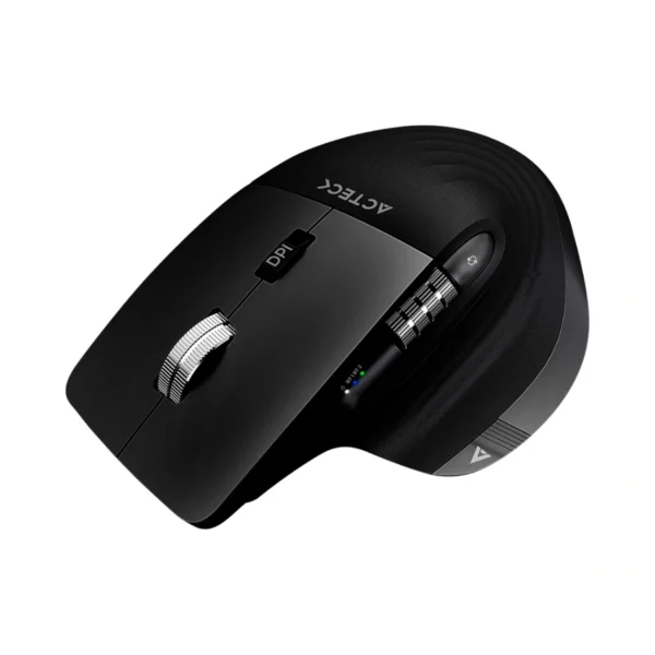 Mouse Ergonómico Profesional ACTECK VIRTUOS PRO MI780 / 3200 Dpi Ajustables / 8 Botones / Inalámbrico / USB-C / Para Oficina / Ultra Fast / Sensor Pixart / Negro - Image 2