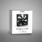 Ventilador ACTECK POLAR EG VG120 / 120Mm / 1200 RPM / 39.25 CFM / 21.5 dBA / Rodamiento Hidráulico / Negro - Image 8