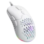 Mouse Gamer BALAM RUSH SPEEDER PERFORM MG979 RGB / 5000 DPI Ajustables / 7 Botones / Alámbrico E Inalámbrico / Nano USB, Bluetooth, USB-C / Cable 1.6m Trenzado / Caratulas Y Switch Intercambiables / Sensor Pixart 3325 / Color Blanco - Image 2