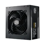 Fuente De Poder COOLER MASTER MWE GOLD 750 V2 ATX 3.0 / 750 W / 80 Plus Gold / 24 Pin ATX / CPU 4+4 / PCI-E 6+2 / SATA / Molex / Negro