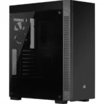 Gabinete CORSAIR ATX Semitorre Con Cristal Templado 110R / ATX / 1 Ventilador Incluido / Cristal Templado / USB 3.0, 3.5 mm / Negro