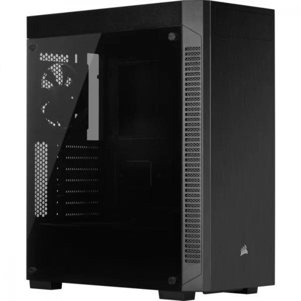 Gabinete CORSAIR ATX Semitorre Con Cristal Templado 110R / ATX / 1 Ventilador Incluido / Cristal Templado / USB 3.0, 3.5 mm / Negro - Image 1