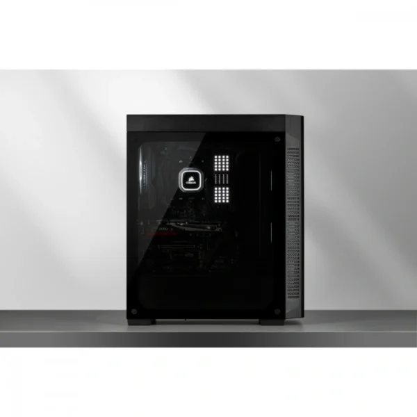 Gabinete CORSAIR ATX Semitorre Con Cristal Templado 110R / ATX / 1 Ventilador Incluido / Cristal Templado / USB 3.0, 3.5 mm / Negro - Image 3
